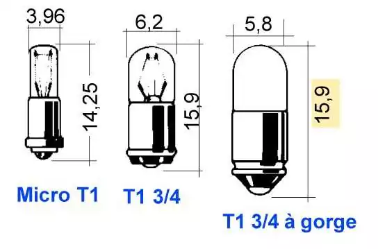 MIDGET 24V 0.83W 20MA MICRO T1