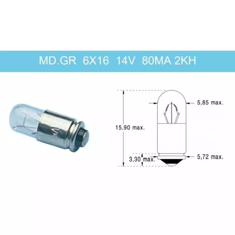 MIDGET 24V 1.4W T1 3/4