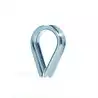 Cosse coeur inox diamètre 4mm
