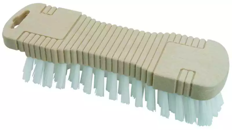5 Brosses à main blanche Largeur 19cm avec attache 5 Brosses à main blanche Largeur 19cm avec attache