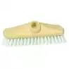 Brosse Lave-pont beige poils durs Largeur 22cm