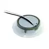 Plafonnier LED ronde courtoisie blanc 24V plastique blanc