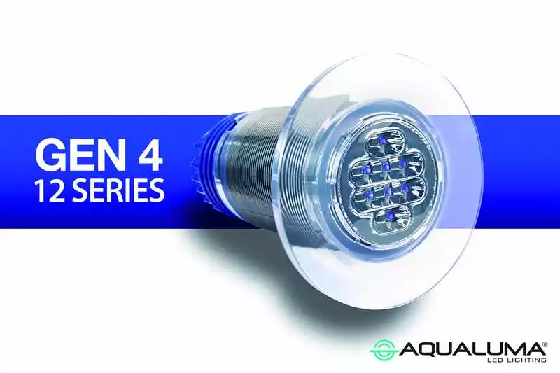 Projecteur sous-marin LED série 12 Gen IV éclairage blanc