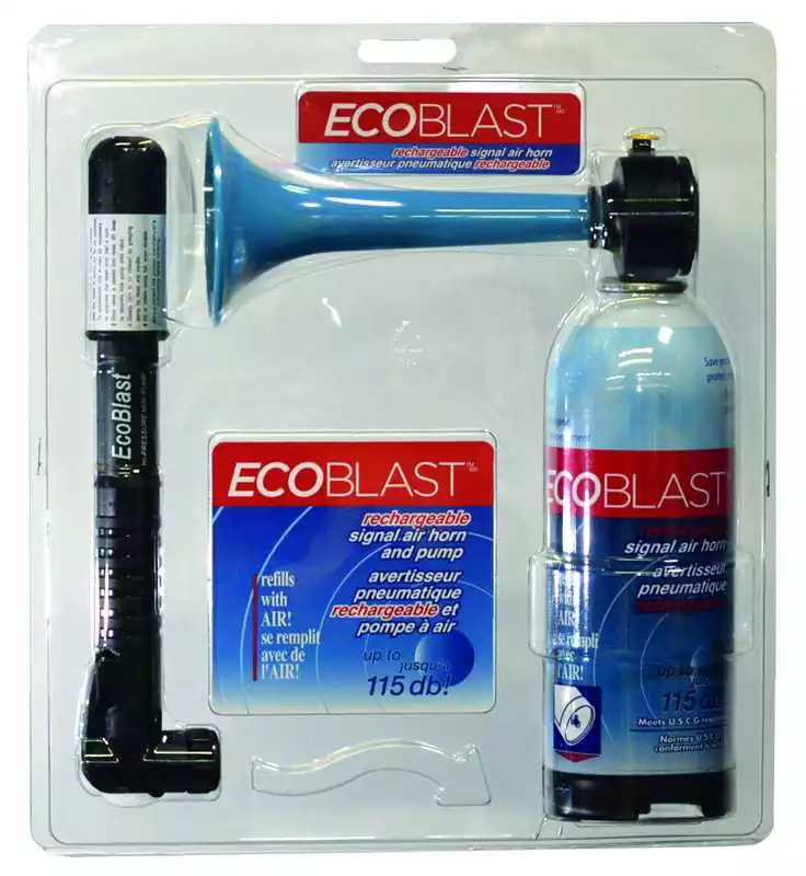 Corne de brume avec 1 pompe Avertisseur pneumatique rechargeable