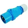 Prolongateur femelle 230V 63A 2 Prises et Terre Presse étoupe IP44