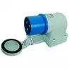 Socle de connecteur saillie mâle IP44 250V P17 32A 7000W 2 Poles et Terre
