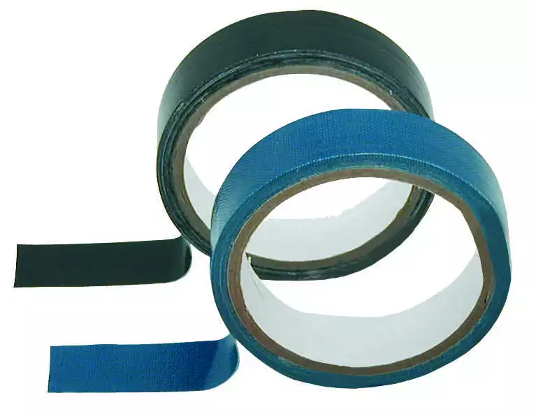 Adhésif toilé étanche Largeur 24mm Longueur 5m Noir