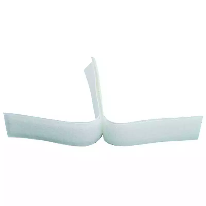 Scratch blanc type Velcro Longueur 30cm Largeur 25mm Bande agrippante
