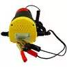 Pompe de vidange électrique 12V Pinces batterie 2 tuyaux 6mm et 14mm