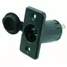 Fiche mâle et prise femelle 12 V réf 001682 et 001683 verrouillage