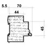 Disjoncteur modulaire 32A 230V Système Multi 9 DT 40 1 Pole et Neutre