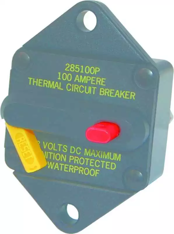 Disjoncteur thermique série 285 50A unipolaire encastrable