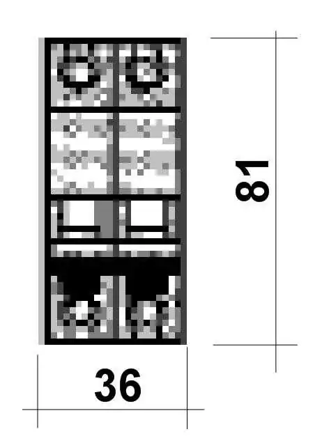 Disjoncteur modulaire C60N 6A 230V unipolaire Système Multi 9
