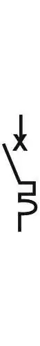 Disjoncteur Serie A Toggle blanc 15A bipolaire magnéto-thermique