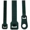 100 Attaches rapides 4,8 x 300mm Noir Colliers de câblage