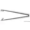 Passerelle pliante 2,2M composite Polybridge Largeur 35cm