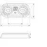 Anode de coque en aluminium type 15 (kit de fixation exclus)