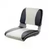 Siege luxe ultra léger rabatable bleu marine/ blanc