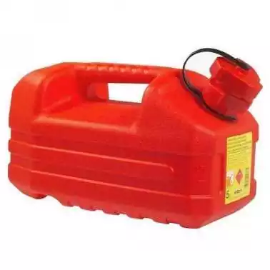 JERRYCAN 5L ROUGE spécial hydrocarbure