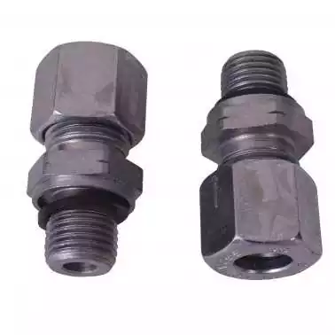 Jeu de raccords droits pour tuyau rigide 1/4 BSPP diamètre 10 mm