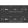 Liseuse de carte halogène 4532 600mm 5W 12V