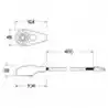 Liseuse de carte Led 3720 blanc rouge 400mm 9-31V
