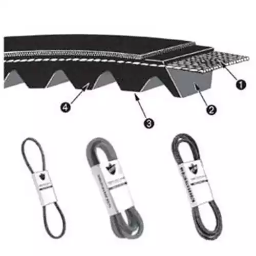 Courroie trapézoïdale 11,5 x 1168mm moteurs Mercruiser Volvo-Penta OMC 460 King Cobra 57-48120Q1
