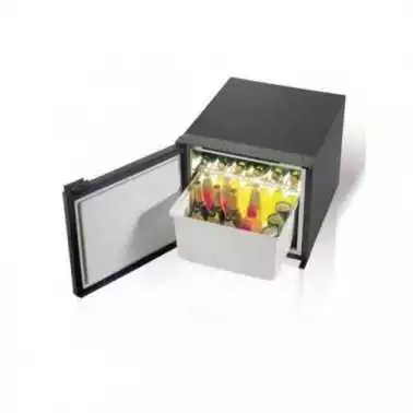 Réfrigérateur encastré C47 47L 12/24V à tiroir façade Noire unité externe Réfrigérateur encastré C47 47L 12/24V à tiroir façade Noire unité externe