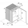 Réfrigérateur inox C60 IX - DX OCX2 60L unité interne 12/24V