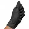 Boite de 60 Gants Nitrile Noirs Taille L