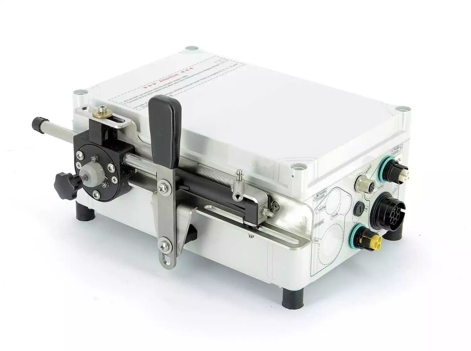 Boitier de controle pour 2 moteurs avec accelerateur mécanique trim et flaps 12/24 Volt