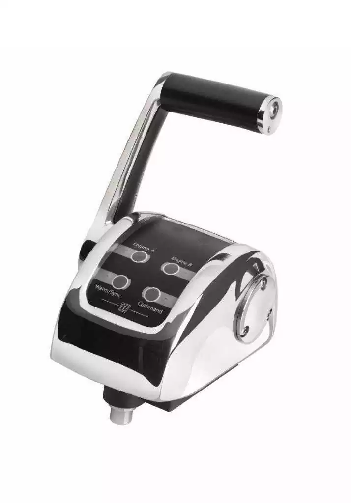 Poignée de commande en acier inoxydable pour 1 moteur