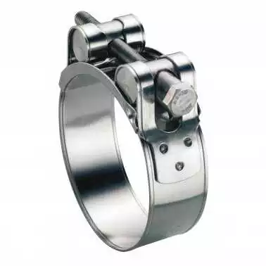 5 Colliers à tourillon 214-226mm inox 304 Largeur 26mm