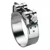 5 Colliers à tourillon 214-226mm inox 304 Largeur 26mm