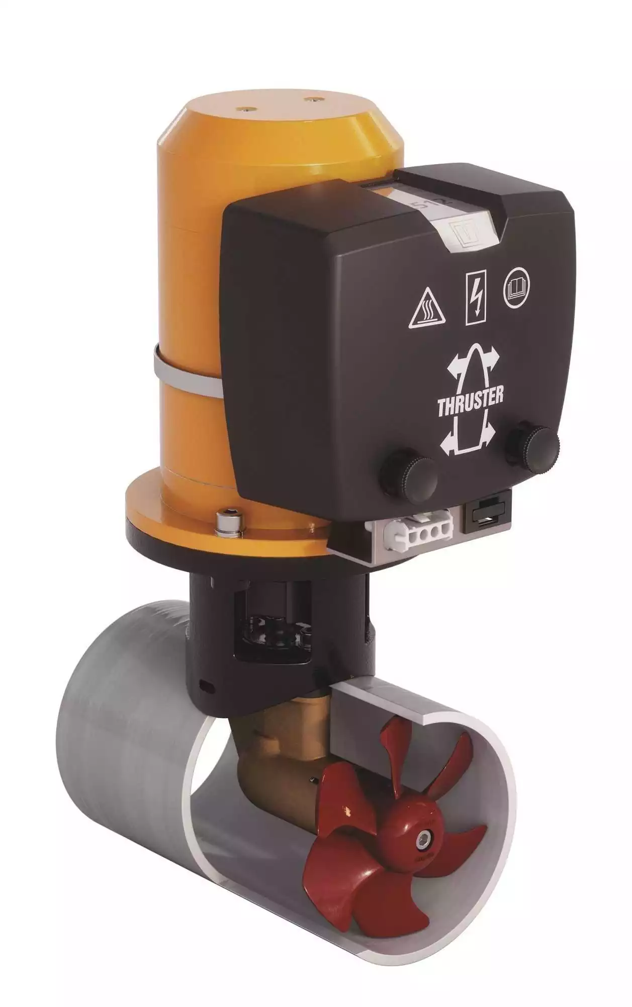 Propulseur d'étrave 25 KGF 12V diamètre de tuyere 110mm fonctionnement en continu 4mn