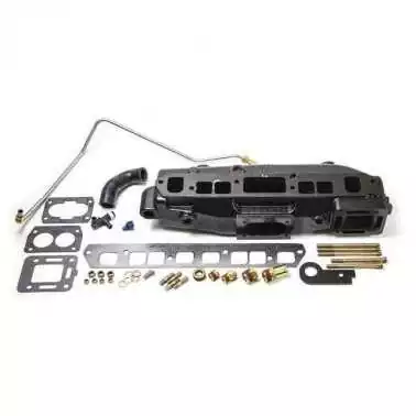 Collecteur monobloc Mercruiser 3.0L et LX après 90 4cylindres 140cv livré avec kit de montage
