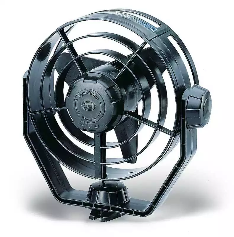 Ventilateur TURBO 24V très résistant orientable en toutes directions 2 vitesses