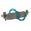 Waterlock Silencieux NLPH Horizontal diam 50mm boite à eau échappement Waterlock Silencieux NLPH Horizontal diam 50mm boite à eau échappement