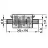 Echappement Silencieux diamètre 45mm MP45 L x lg x H 368 x 158 x 108mm