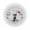 Indicateur de trim Yamaha avant 2001 Taille 52mm Blanc