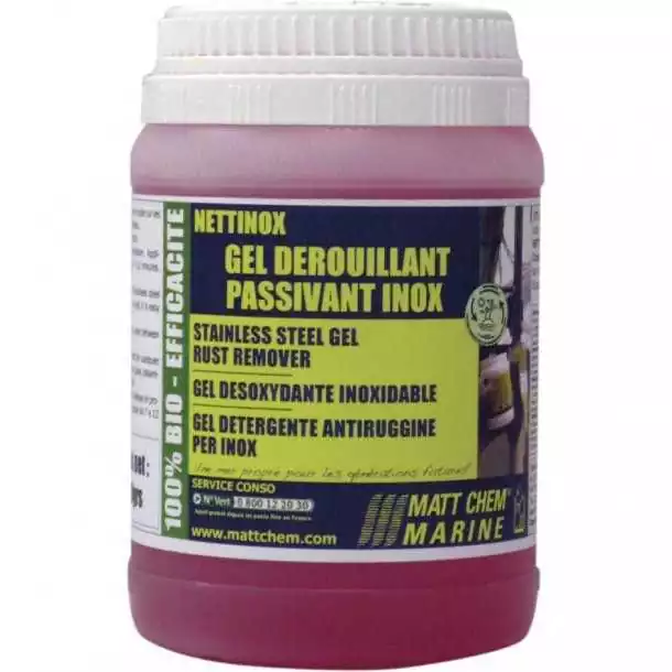 Nettinox derouillant gel 1L anti rouille