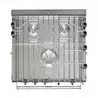 Force 10 gaz 3 feux Four Grill sur cardan Europe Standard 508 x 546 x 559mm