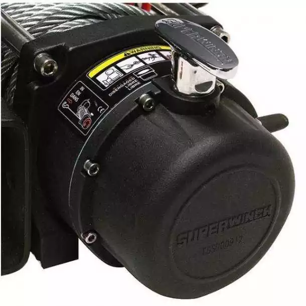 Treuil électrique Tiger Shark 9500 4309kg 12V câble synthétique