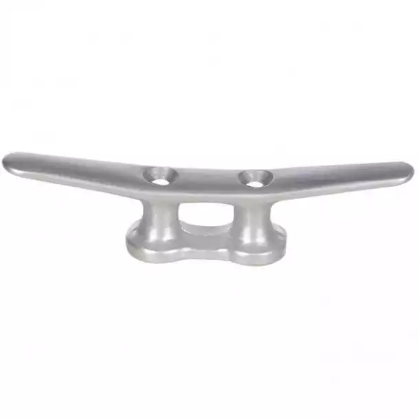 Taquet aluminium poli anodisé Longueur 145mm Hauteur 35mm Entraxe 34mm