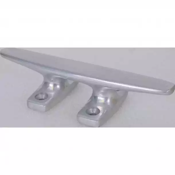 Taquet aluminium poli anodisé Longueur 145mm Hauteur 35mm Entraxe 34 x 37mm