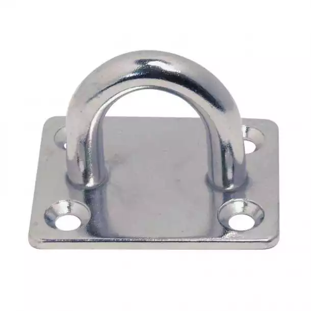 Pontet sur platine carrée A2 diamètre 6mm Longueur 40mm x Largeur 35mm