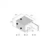 Coffre fort électronique VSAFE 2042 dimensions 420 x 370 x 200mm