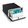 Réfrigérateur encastrable à tiroir 35L BRK35PX Inox brillant unité externe 12/24V