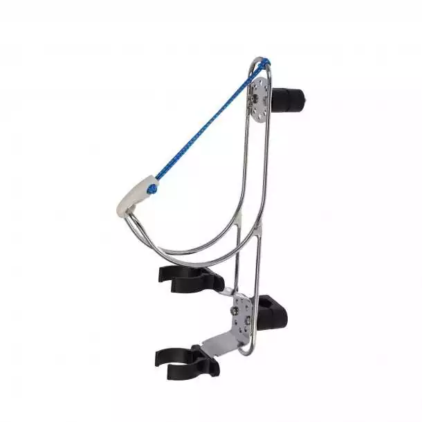Support inox pour bouée FAC ou couronne + feu