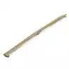 Passerelle pliante aluminium et teck Longueur 230 cm Largeur 30 cm